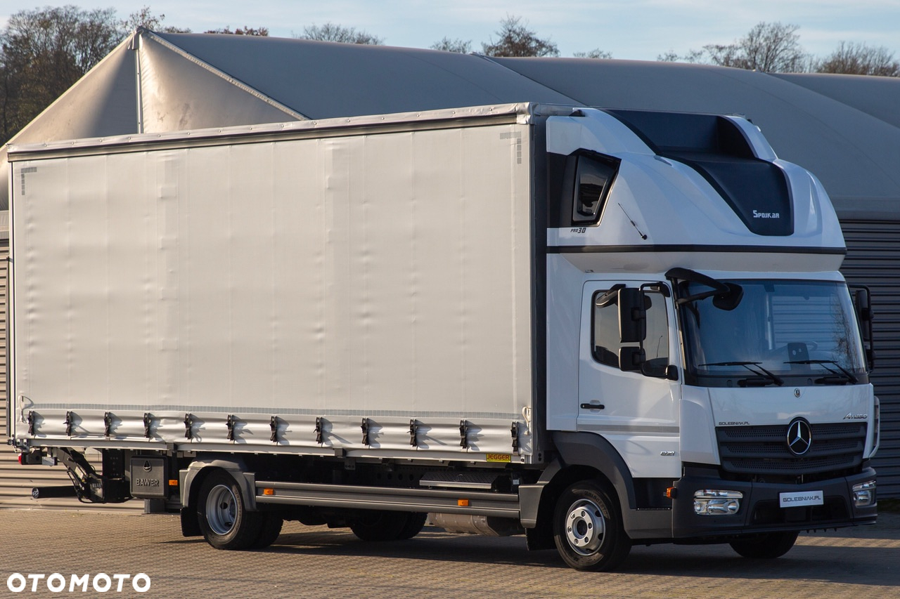 Mercedes-Benz ATEGO Plandeka 18 europalet + Winda 1000kg + kabina sypialna - 8