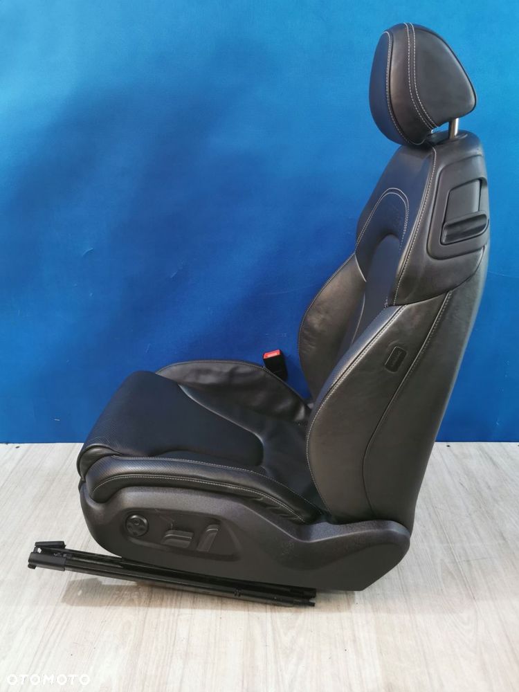 audi tt rs 8j fotele przód kanapa tył skóra komplet - 2