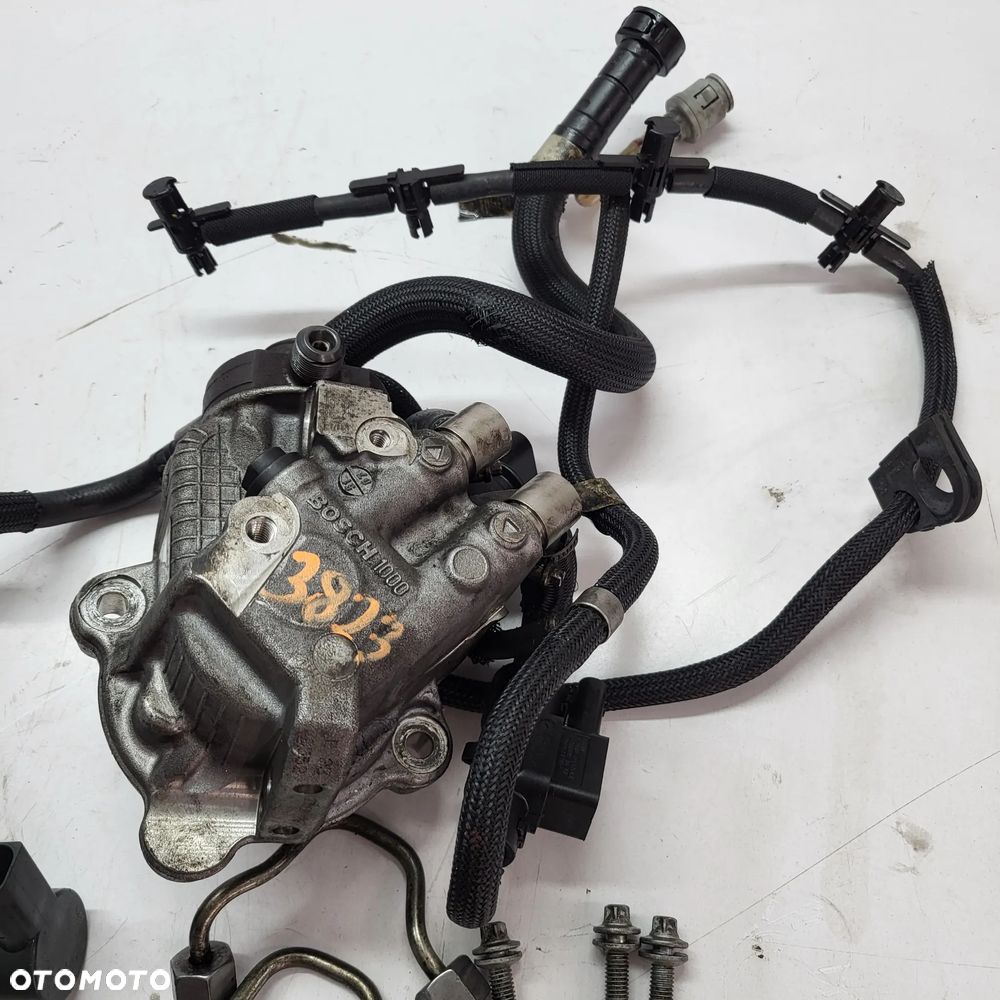 BMW 5 E60 N47 UKŁAD PALIWOWY POMPA LISTWA WTRYSKI PRZEWODY 7807495 7809129 7797877 - 2