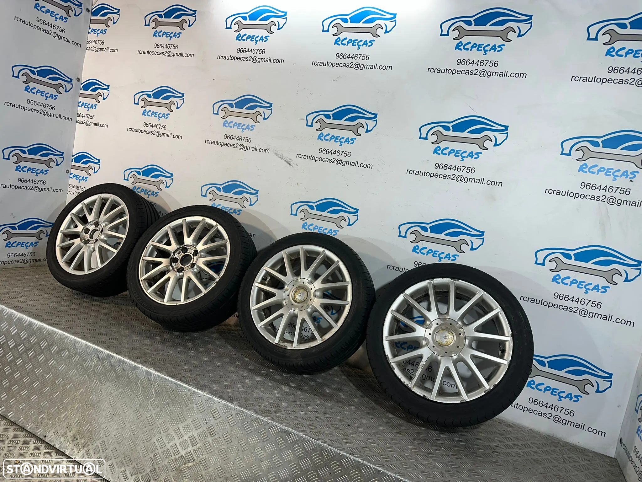 Conjunto Jantes 17 Originais VW Golf 5 Jetta 7J ET54 5x112 1K0601025AN - 5