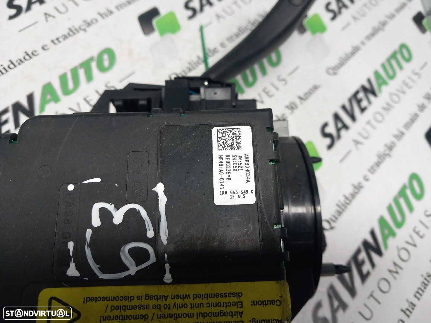 Conjunto (Comutador) Manetes (Piscas E Escovas) Volkswagen Golf V (1K1 - 1