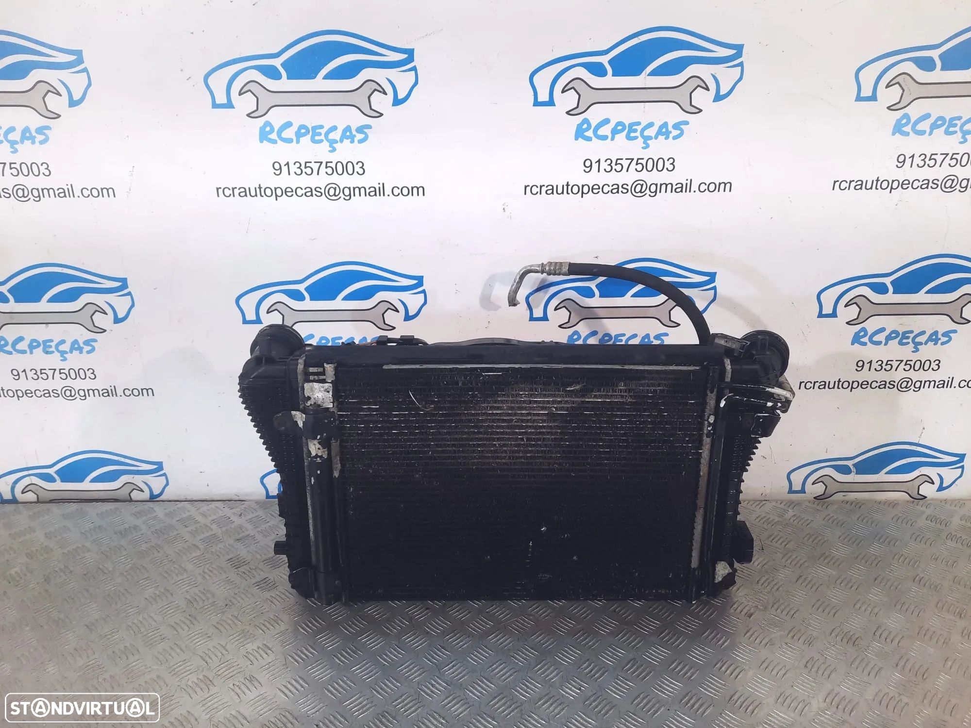 RADIADOR VENTILADOR VW VOLKSWAGEN GOLF V 5 MK5 1.9 TDI 8V 105CV BKC 1K0121253AA 1K0121253 TOURAN CADDY PASSAT SCIROCCO SEAT LEON TOLEDO ALTEA SKODA OCTAVIA AUDI A3 8P - 1