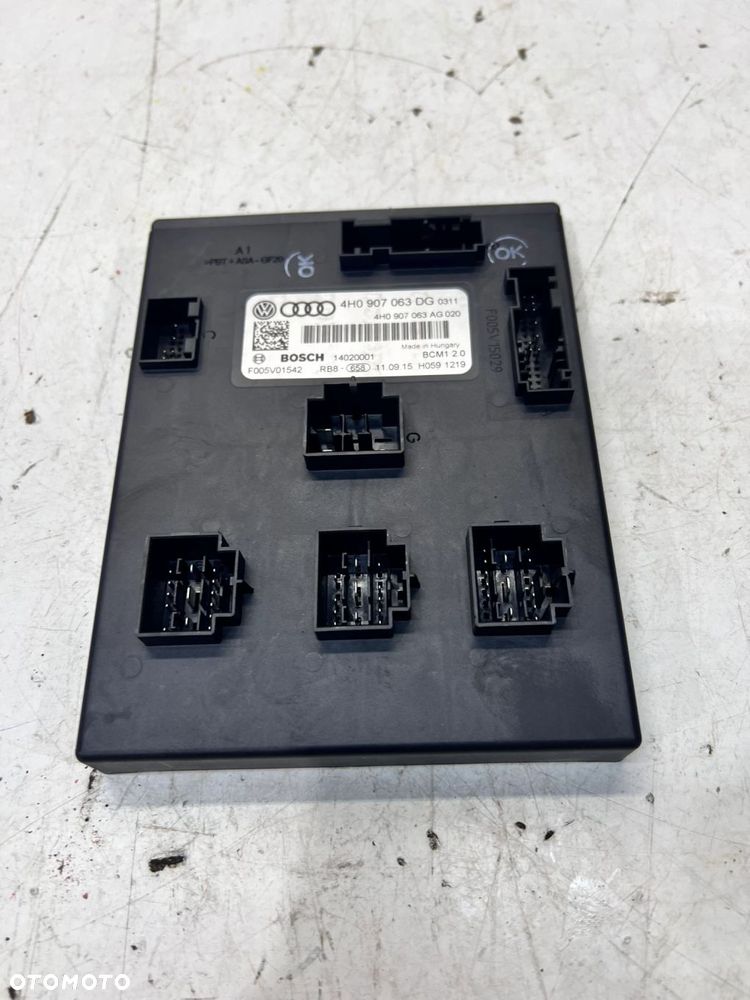 MODUŁ KOMFORTU BMC AUDI A6 C7 A7 A8 4H0907063DG 4H0907063AG - 1