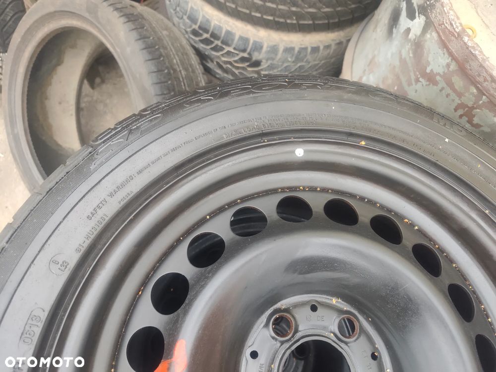 5x112 Felgi Stalowe Stal 16 Mercedes Koła Letnie Lato A KLASA W169 B W245 W246 W124 W201 190 C W202 W203 CLK W208 W209 W124 E W210 4,5mm Legnica ALU-RAD SEAT SKODA VW AUDI 205/55 - 6