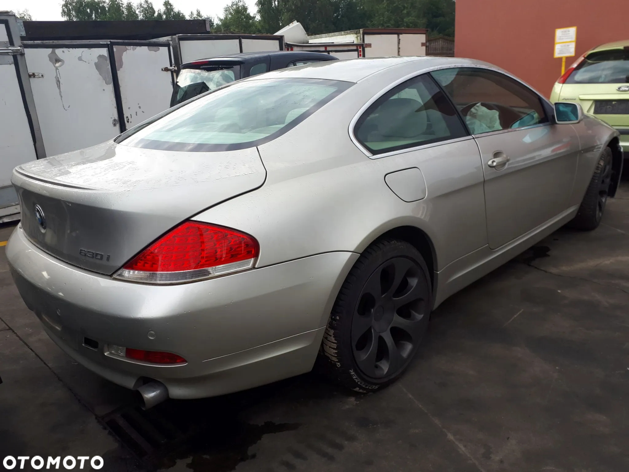 BMW E63 6 630i 03-06 MASKA PRZÓD PRZEDNIA A14/7 MINERALSILBER - 11