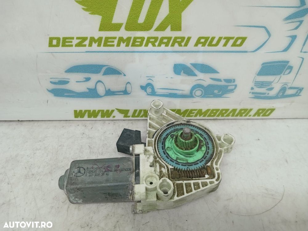 Motoras macara geam dreapta spate a2218203042 Mercedes-Benz S-Class W - 2