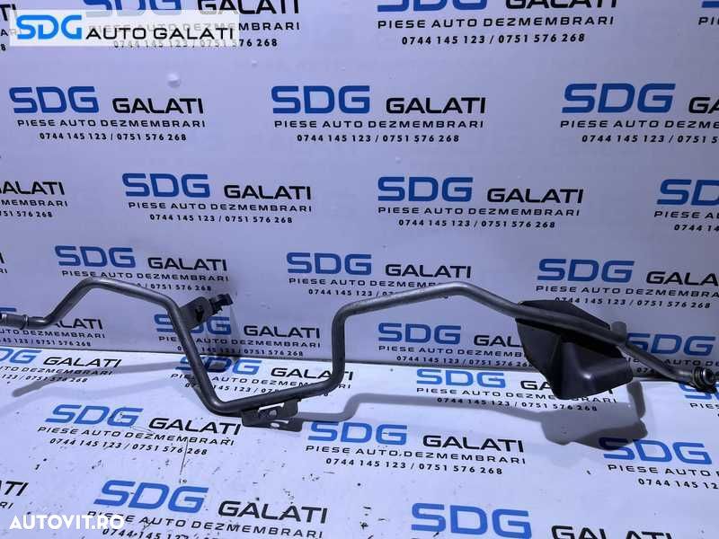 Teava Conducta Ulei Turbo Turbina Turbosuflanta Land Rover Range Rover 3.0 D 2002 - 2021 Cod 9H2Q-6K621-DB - 1