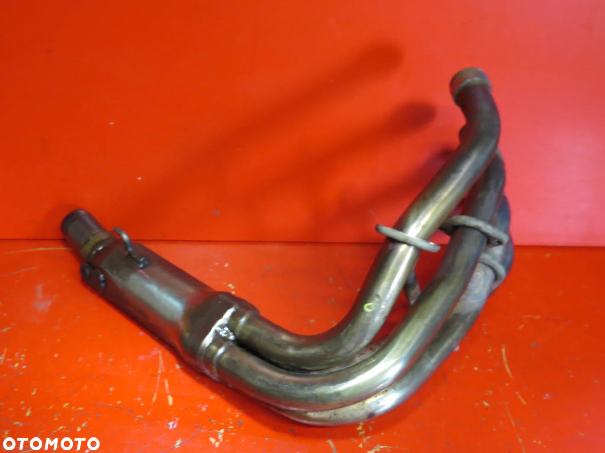 SUZUKI GSR 600 GSR600 K10 09  kolektor wydechowy tłumika wydech - 1