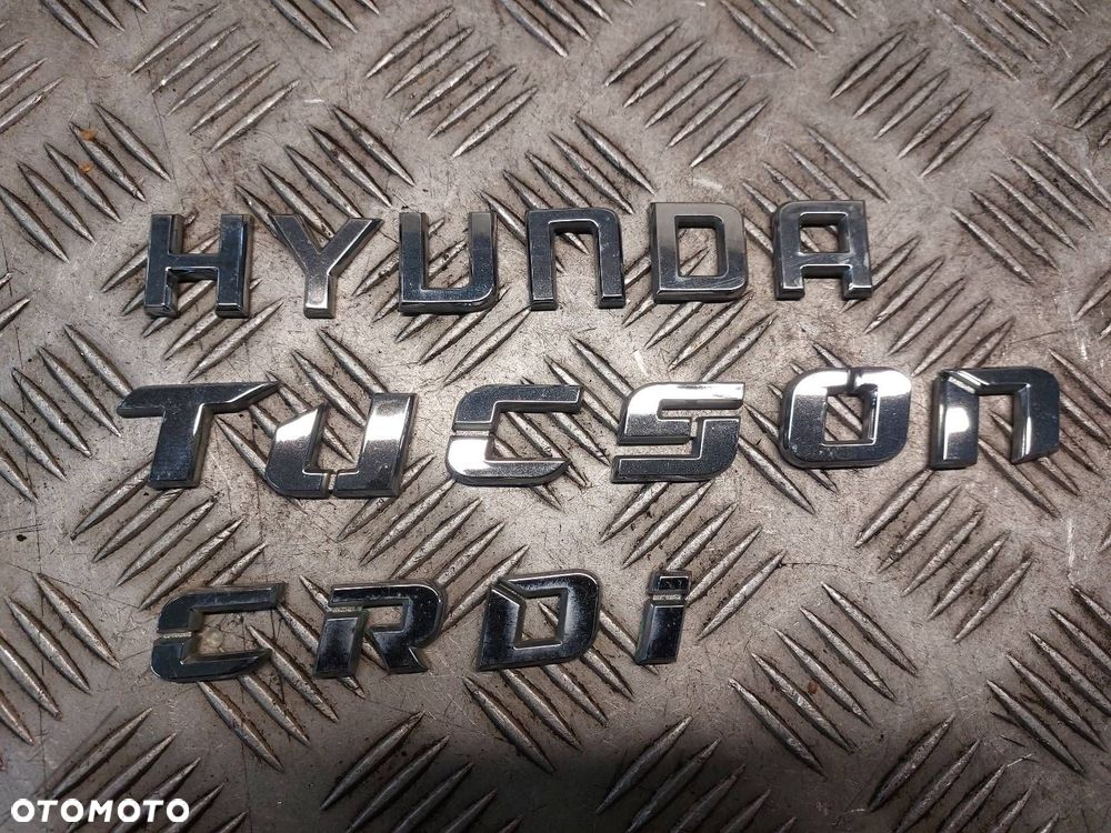 EMBLEMAT ZNACZEK LOGO GRILL KLAPY HYUNDAI TUCSON I CRDI - 1
