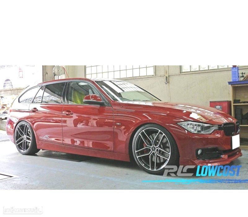 LIP SPOILER FRONTAL BMW F30 F31 11-15 LOOK M TECH - 4
