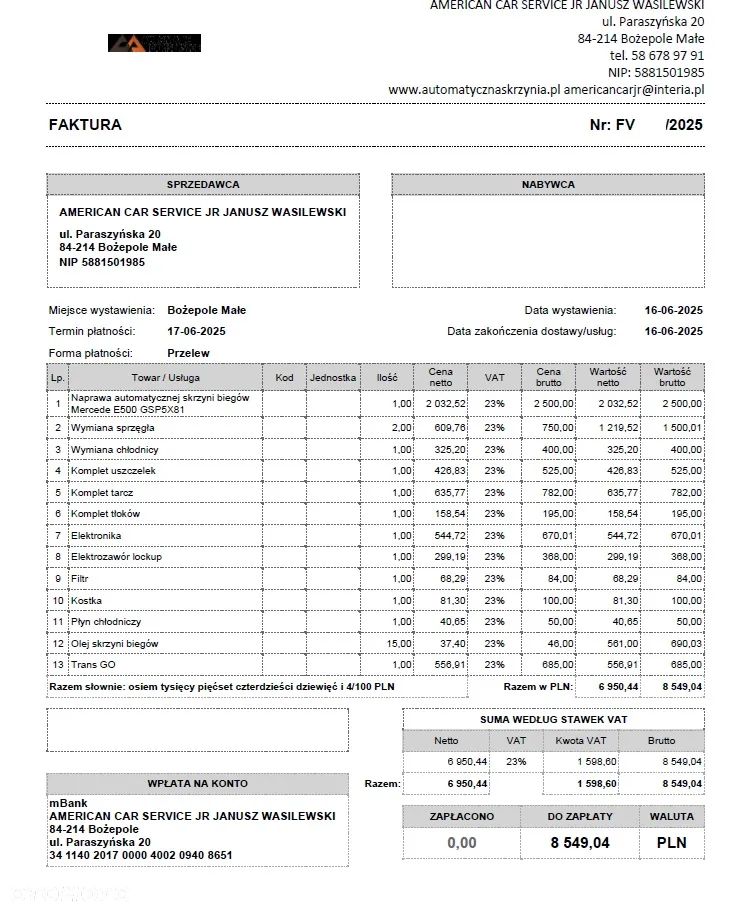 Mercedes-Benz Klasa E 500 Avantgarde - 37