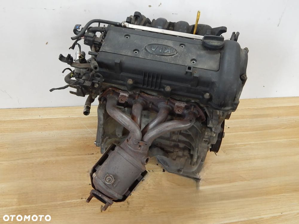 Silnik motor G4FA 1.4 16v benz Hyundai ix20 i30 i20 i10 Kia Venga Rio Ceed 10-19 Łuków części - 6