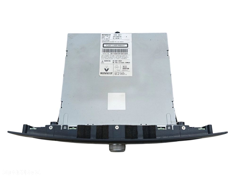 RADIO RENAULT LAGUNA III (2007-2010) 2.0 DCI 150KM 281150053R - 2