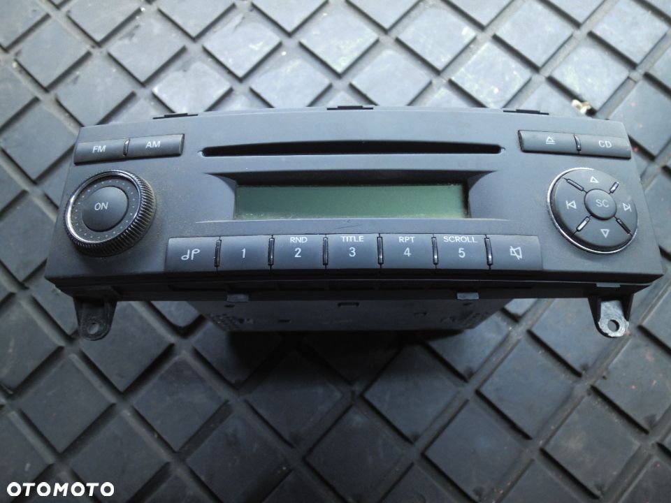 MERCEDES RADIO SAMOCHODOWE ORYGINAŁ MERCEDES A9068201186 - 1