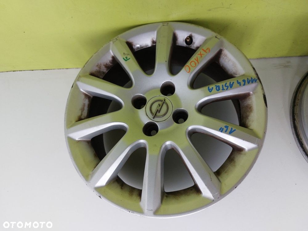 Alufelgi FELGI KOMPLET 4 SZTUKI Opel Astra H III 6J R16 4X100 ET 37 - 9