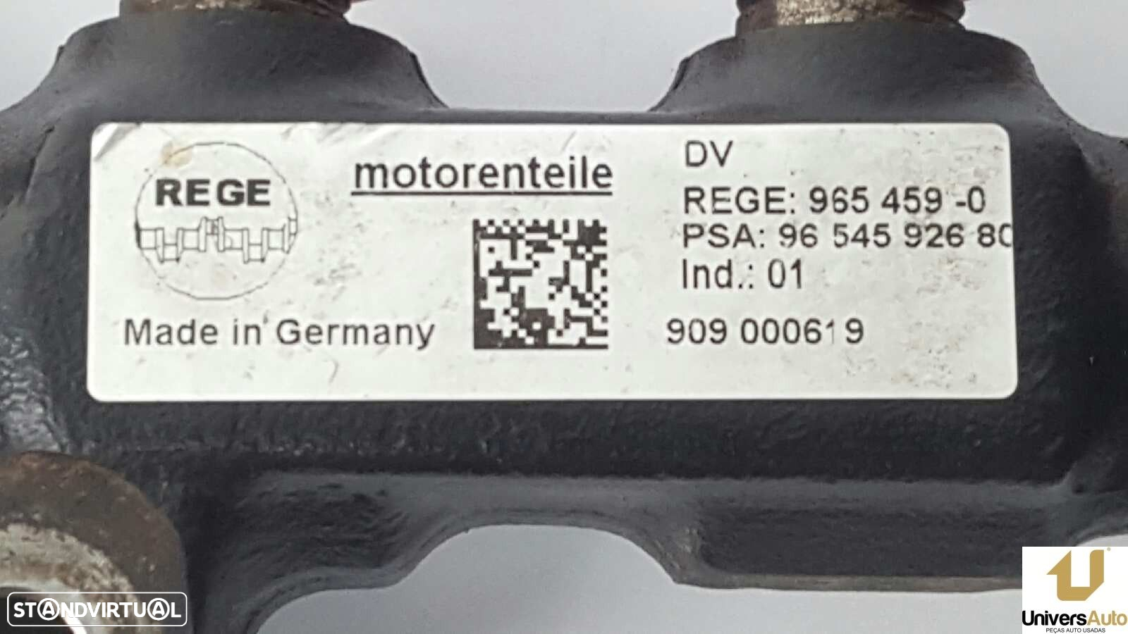 RAMPA INJETORA CITROEN C4 GRAND PICASSO 1.6 16V HDI FAP - 4