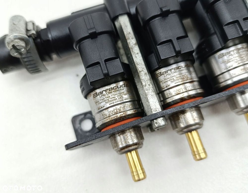 LISTWA WTRYSKOWA GAZU LPG/CNG BARRACUDA - 2