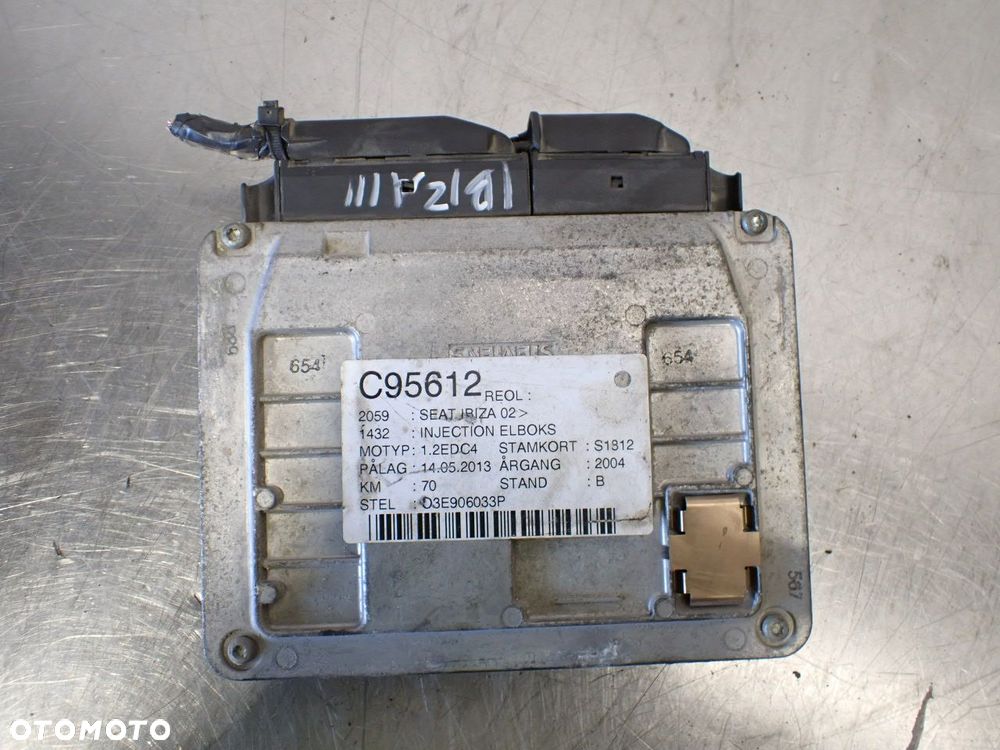 KOMPUTER SILNIKA SEAT IBIZA III 1.2 03E906033P - 4