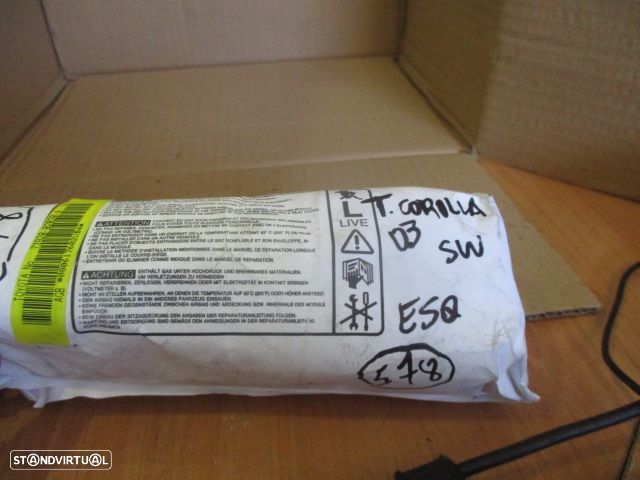 Airbag Banco 7392002020A TOYOTA COROLLA SW 2003 Esq - 1