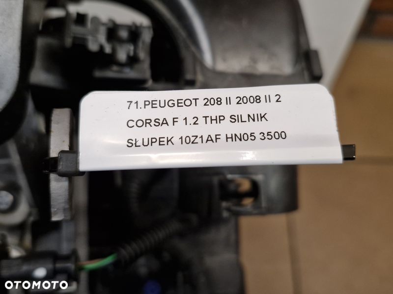 PEUGEOT 208 II 2008 II 2 CORSA F 1.2 THP SILNIK SŁUPEK 10Z1AF HN05 - 4