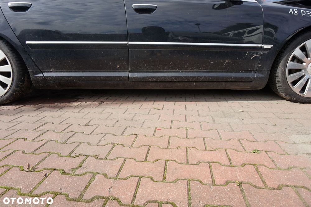 ĆWIARTKA PRÓG SŁUPEK PRAWY A8 II D3 4E2 LIFT   AUDI 2005-2010 - 1
