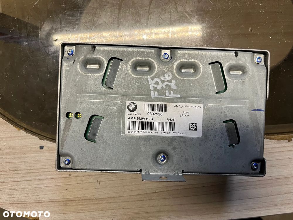 BMW F26 WZMACNIACZ SYSTEMU HIFI 9397920 - 2
