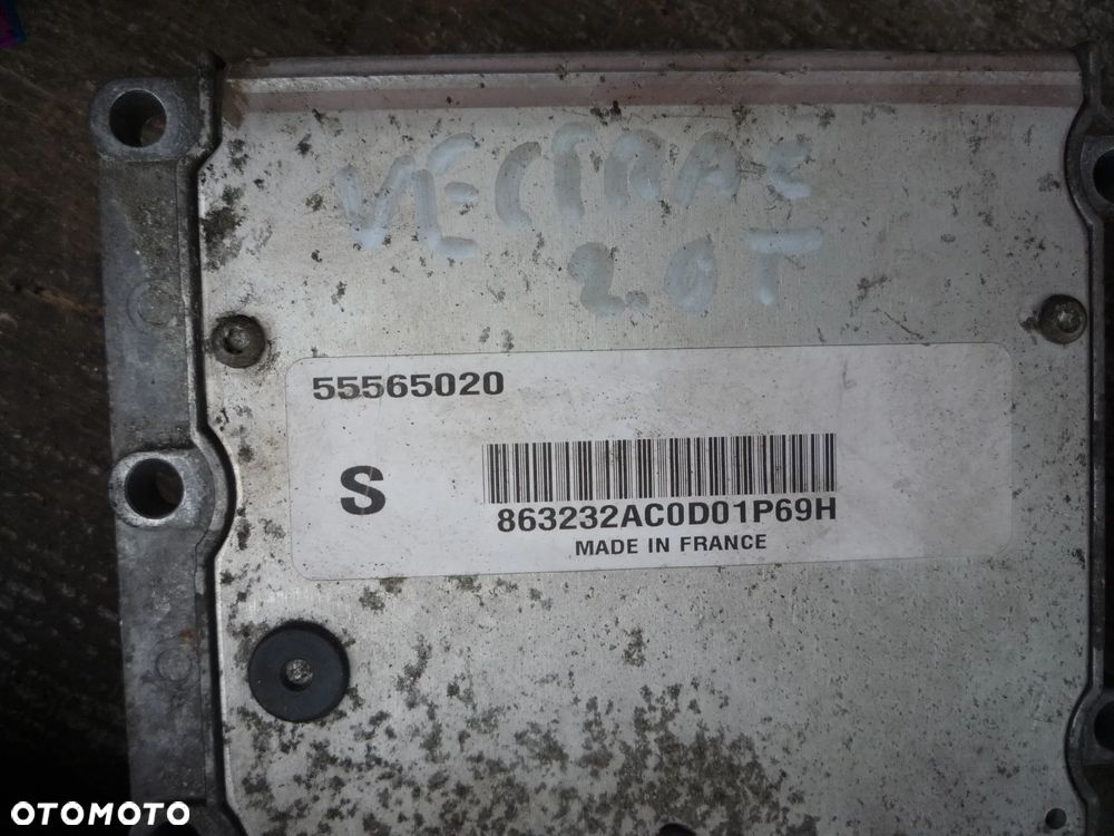 OPEL VECTRA C LIFT 2.0T IMMO ZESTAW STARTOWY 55565020 - 2