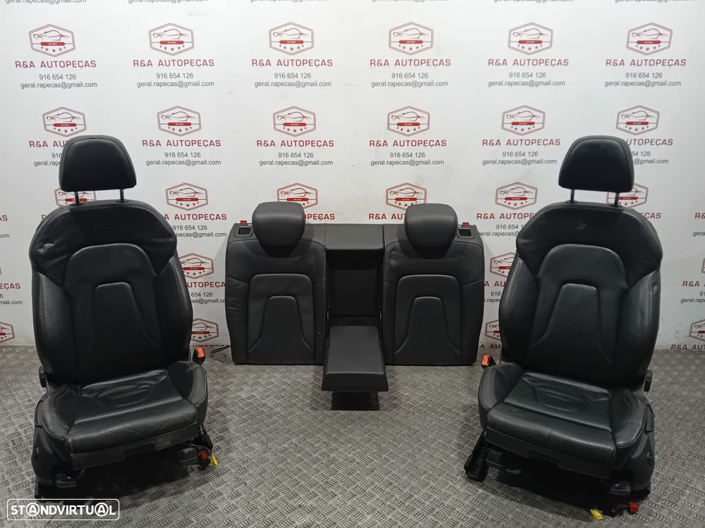 Conjunto de Bancos Audi A5 Coupé S-Line em Pele Original - 10