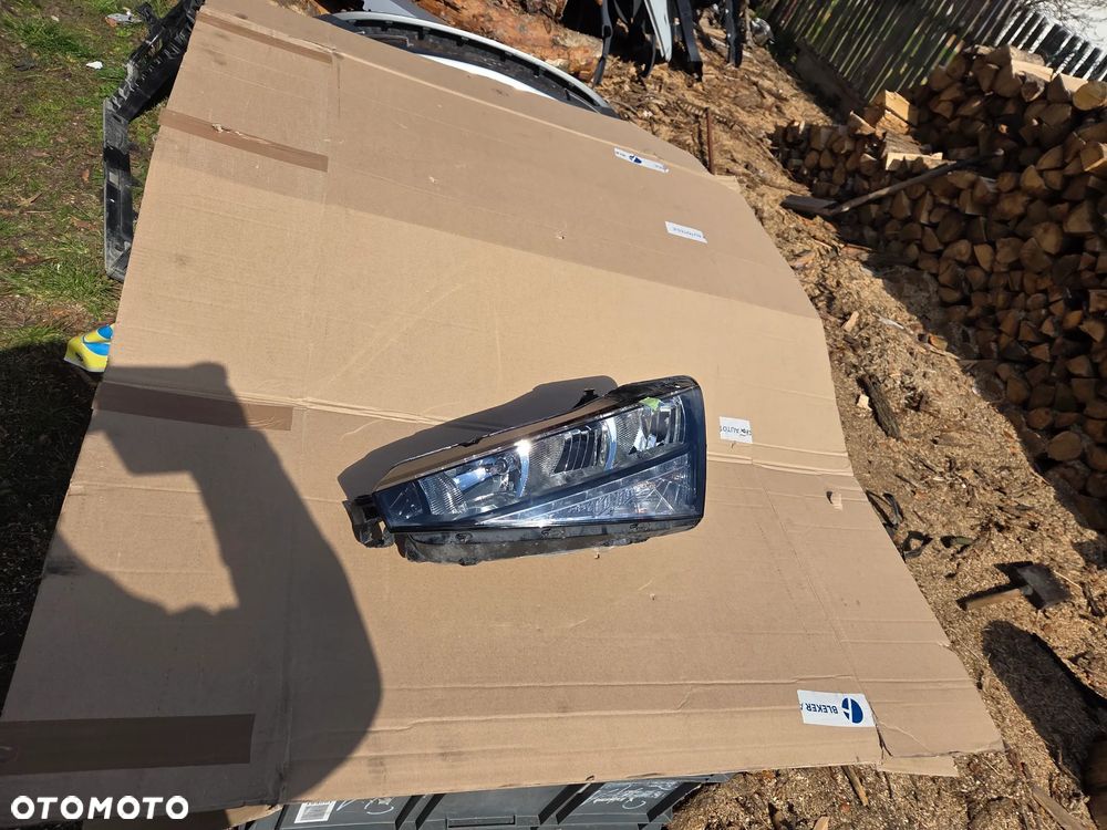 Lampa lewa lewy przód przednia Skoda Scala Led 657941015 H7 PWY24W Led Reflektor lewy przód przedni Skoda Scala Led 657941015 - 2