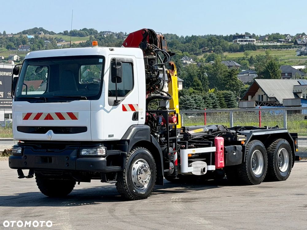 Renault KERAX 370 DCI * HAKOWIEC 4,85 m * HMF 1463 K1 (B3) * 6x4 * STAN BDB - 4
