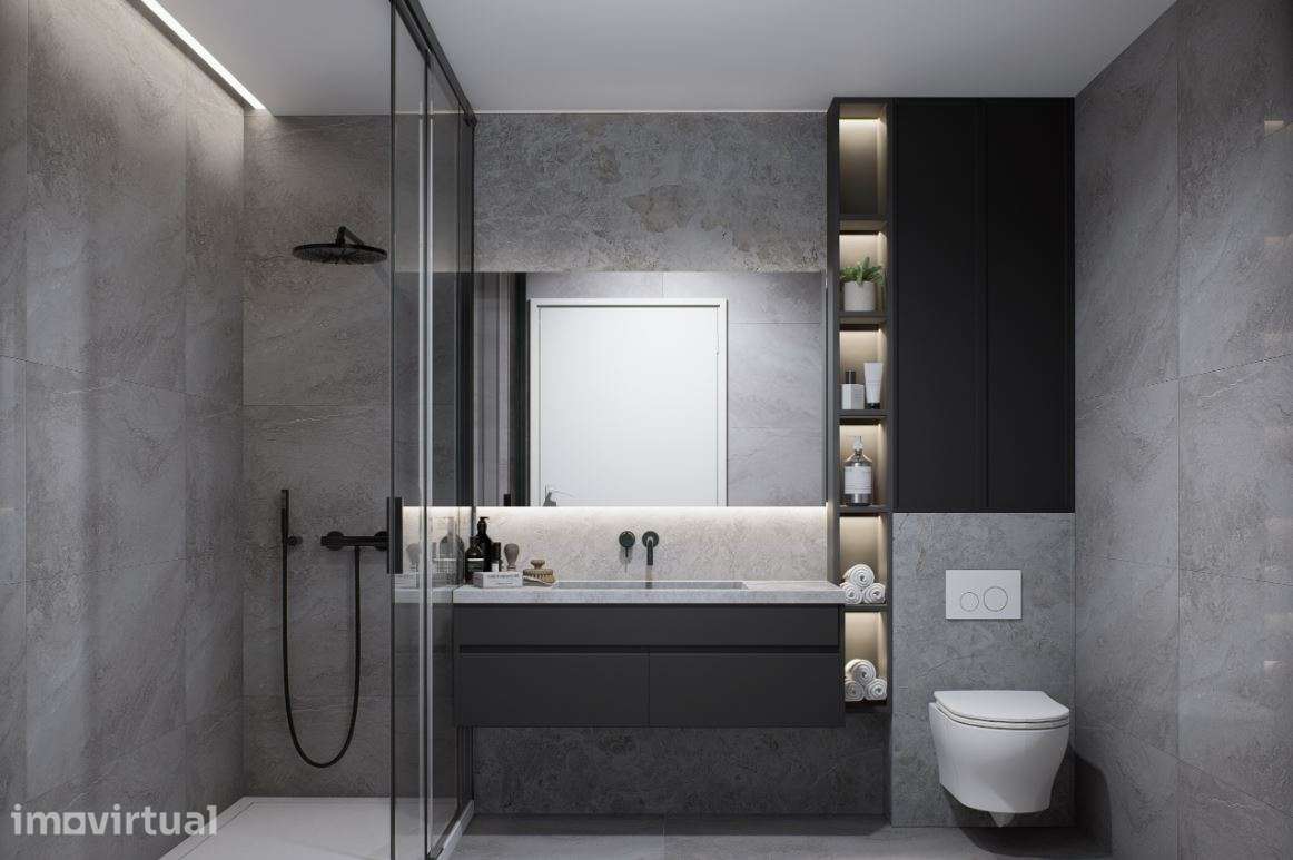 Apartamento T3, novo, em Pedrouços - Grande imagem: 4/15