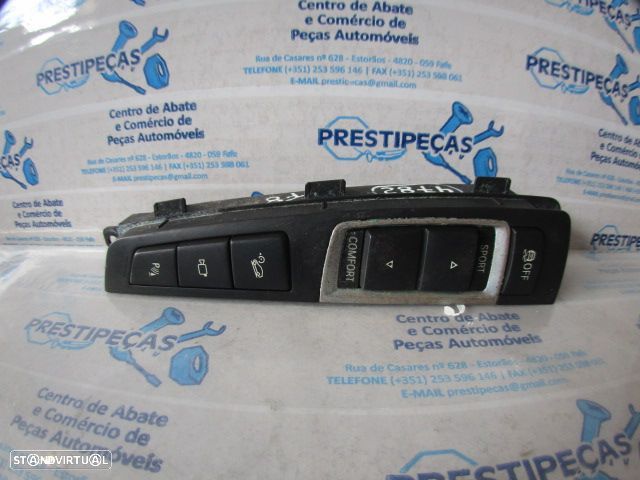 Interruptor 920294902 BMW F10 2012 525 XDRIVE 2.0D 4X4 218CV 4P PRETO Sensores De Estacionamento Controlo De Atração Modo Sport E Confort - 1