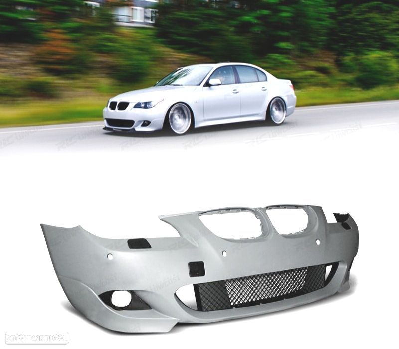 PÁRA-CHOQUES FRONTAL BMW E60 E61 03-07 LOOK M PDC - 1