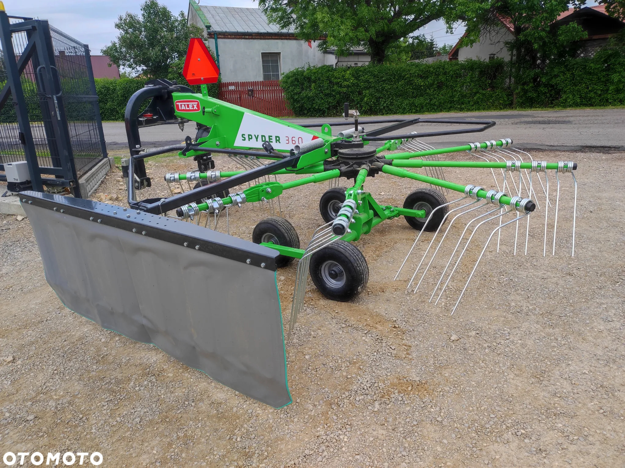 ZGRABIARKA KARUZELOWA/ karuzela do siana/ tandem/ wałek WOM ze sprzęgłem/ 3,6m TALEX/ SPIDER 360 promocja/ transport gratis/fartuch / - 7