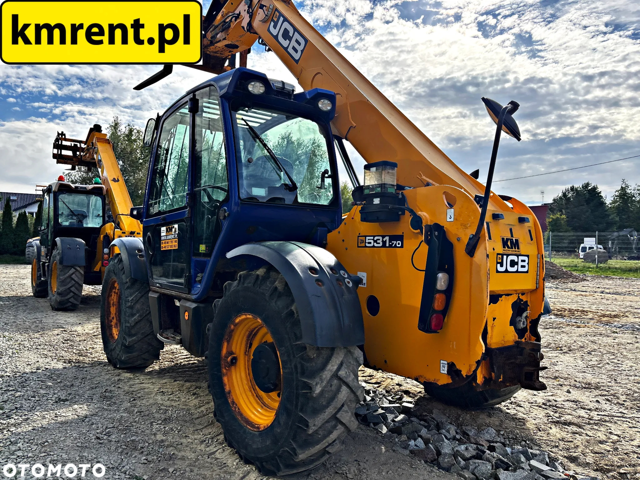 JCB 531-70 ŁADOWARKA TELESKOPOWA 2015R. | JCB 528-70 ,536-70, 536-60, MANITOU 731 845 731, MERLO - 19