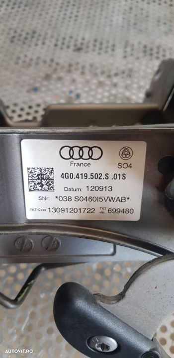 Coloana Ax Volan Audi A6 4G C7 An 2011-2018 Volan Stanga Europa - 6