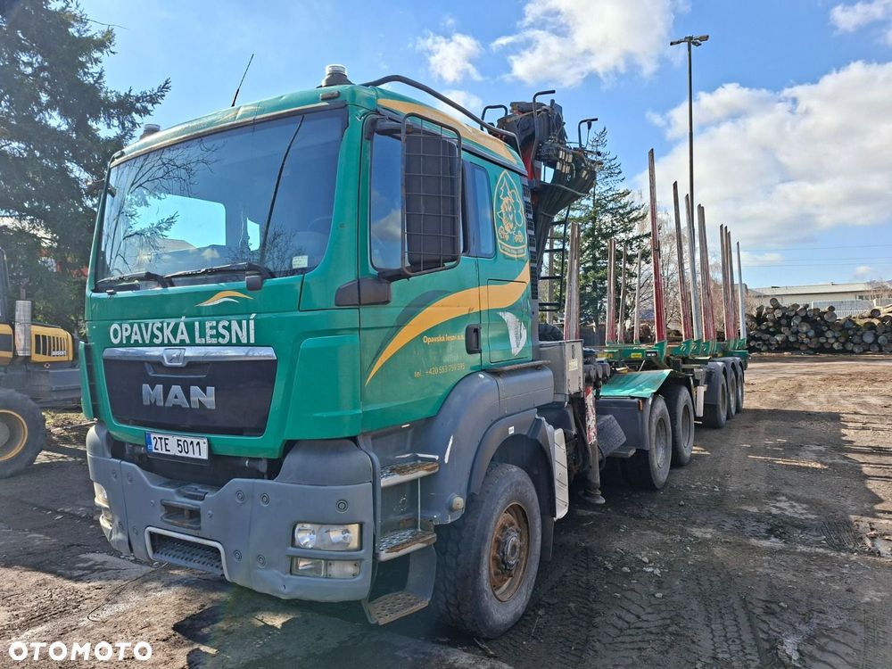 MAN Tgs 33.480 6X6 Bl + Hr + Umikov Npk 39T - 1