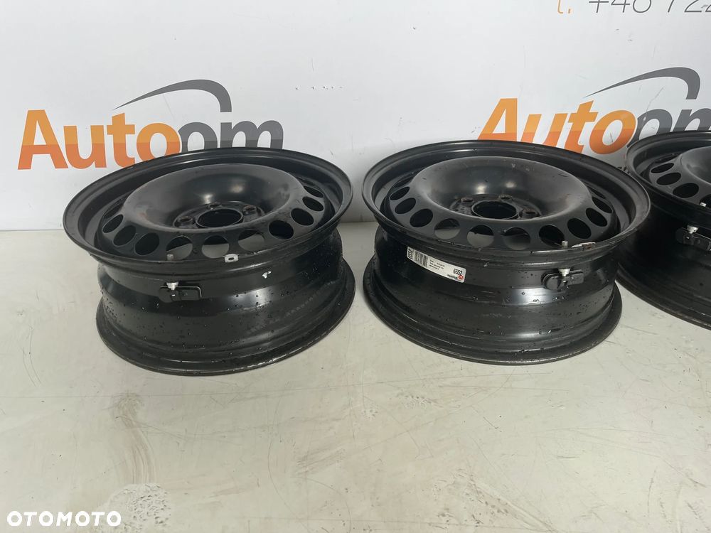 4x felga stalowa 6,5Jx16 Mercedes Klasa C W205 5x112 ET38 ALCAR - 3