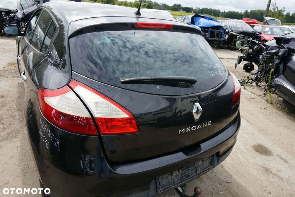 KLAPA BAGAŻNIKA TYLNA MEGANE III PH1 5D HB NV676  CZARNY RENAULT 2008-2010 - 3