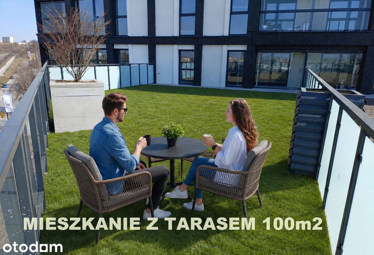 Mieszkanie apartament BEZPOŚREDNIO z OGRODEM 100 m2 w Sky Trust etap I
