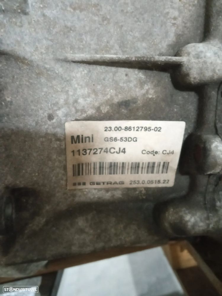 Caixa de velocidades Mini Coutryman S 2.0D REF: CJ4 - 4