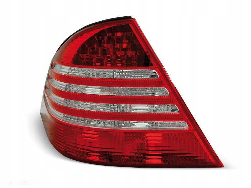 Lampy Tylne Mercedes S-Klasa W220 98-05 Red White - 1