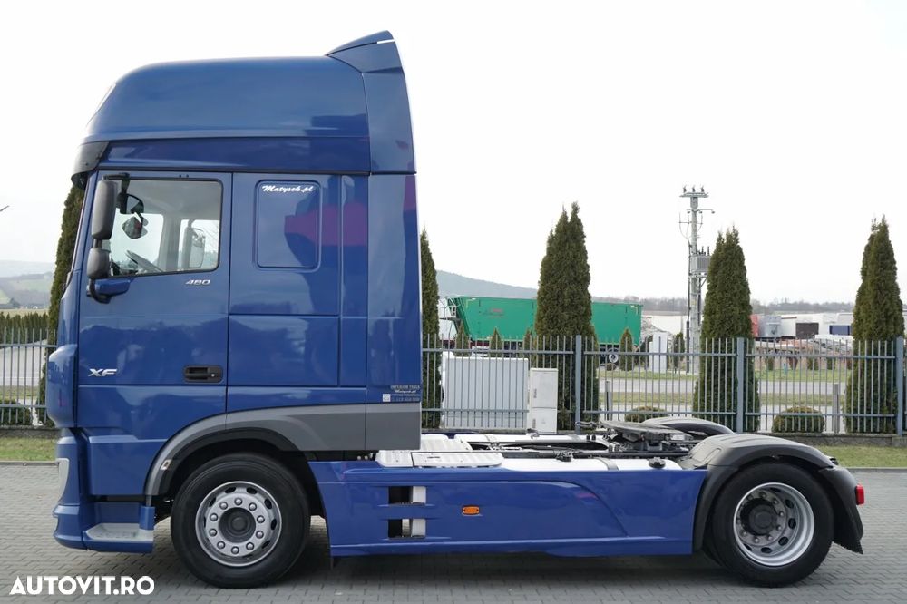 DAF XF 480 / PLATĂ JOSĂ / MEGA / 2022 / SSC - 6