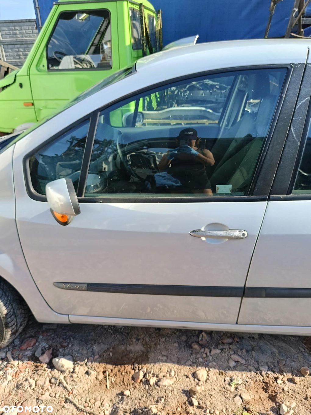 Renault Modus 04-08 DRZWI LEWE PRZEDNIE PRZÓD kod lakieru MV632 - 4