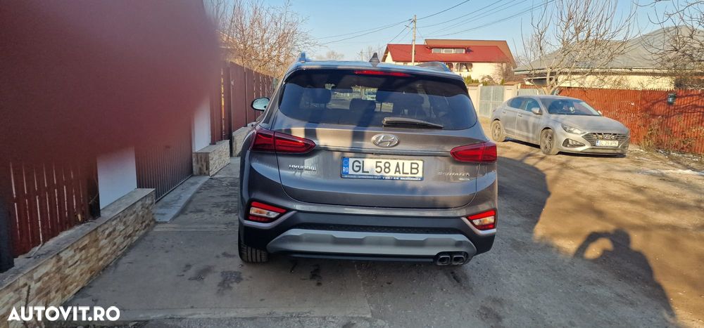 Hyundai Santa Fe blue 2.2 CRDI 4WD Automatik Premium - 2