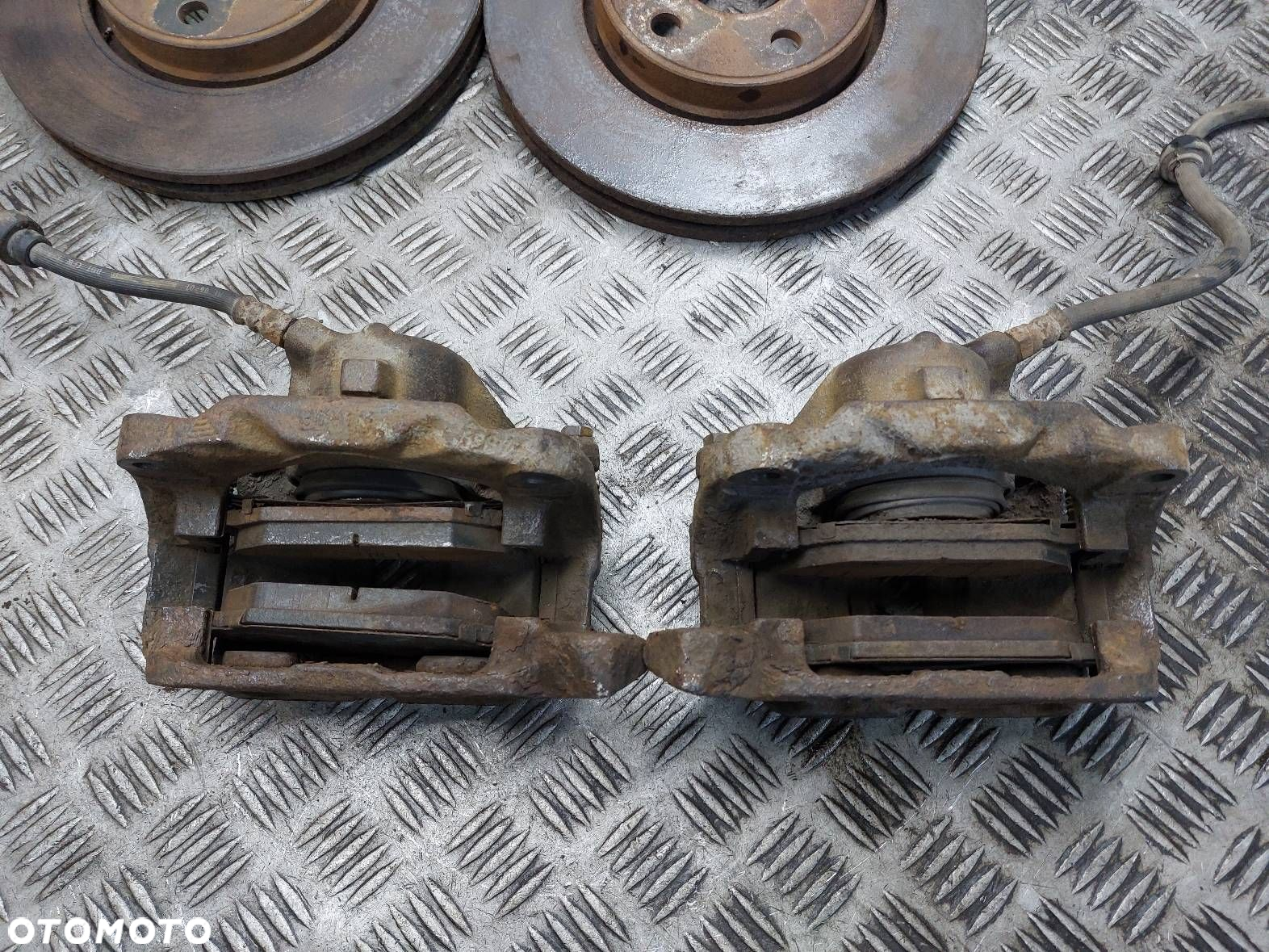 TARCZE HAMULCOWE PRZÓD + KLOCKI + ZACISKI RENAULT SCENIC I RX4 2.0 16V - 4