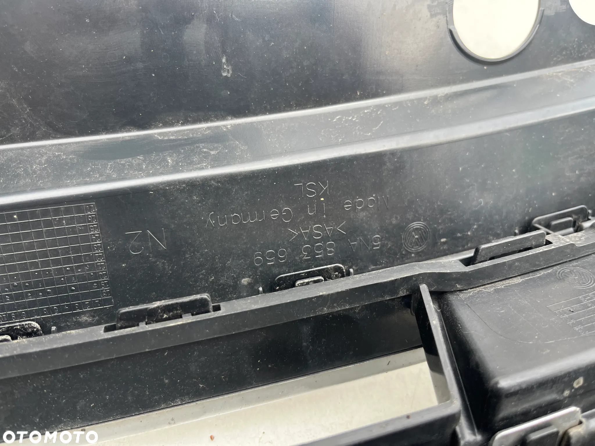 VW TIGUAN II LIFT GRILL ATRAPA ZDERZAKA CHŁODNICY PRZÓD 5NA853659 - 5