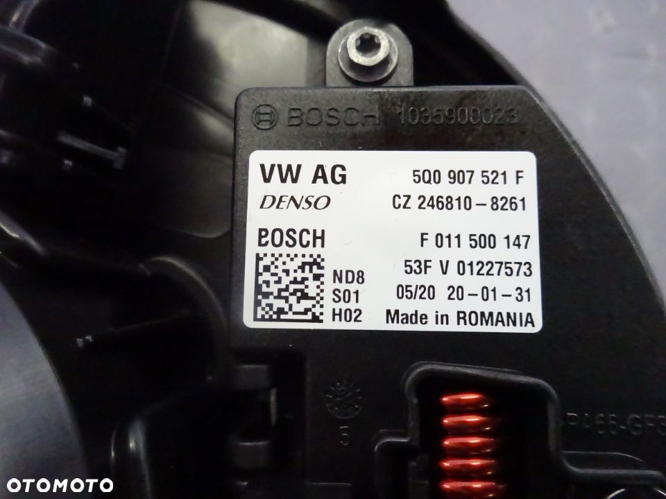 5WB819021 5Q0907521F dmuchawa wentylator VW Passat B8 golf VII czesci - 3