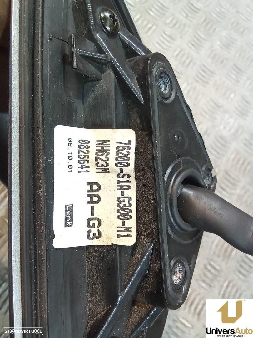 ESPELHO RETROVISOR DIREITO HONDA ACCORD VI 2001 -76200 ES 1AG300M1 - 1