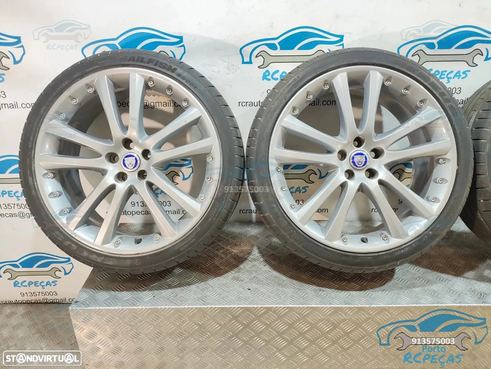 Jantes 20" Jaguar XF - X250 - ORIGINAIS - 8,5J | ET49 | 5x108 - 20 Polegadas | 6W83-1007-EC | 255/35/20 | 255-35-20 - 4